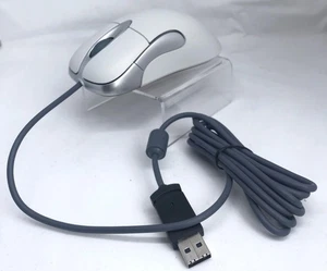 Microsoft Intellimouse 1.1A Optical Mouse - White/Silver (D58-00062) - Picture 1 of 1