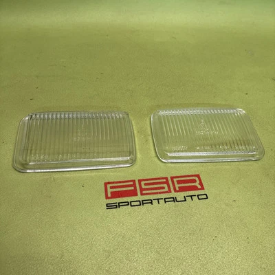 Porsche 964 Glas Nebelscheinwerfer BOSCH NOS SET fog light lens rechts links