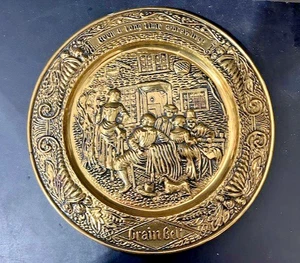 Grain Belt Beer 14" Brass Wall Charger - Plate Sign - Minnesota - Picture 1 of 4