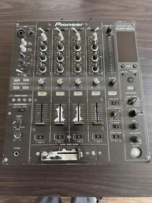 Pioneer DJ DJM-800 4-Channel Professional DJ Mixer good used condition - Image 1 of 4