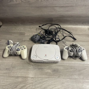Consola Sony Playstation PS1 Psone Slim con 2 mandos probados funcionando - Imagen 1 de 10