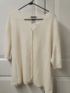 Prophecy Woman By Sag Harbor  Sweater Women's Size: 3X Adorable New Button - Picture 1 of 9
