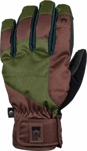 Rome SDS Foreman Snowboard Gloves, Men's Size Large, Brown / Green New - Picture 1 of 1