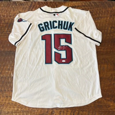 Randal Grichuk Signed Arizona Diamondbacks Jersey JSA Coa Autographed - Image 1 of 4