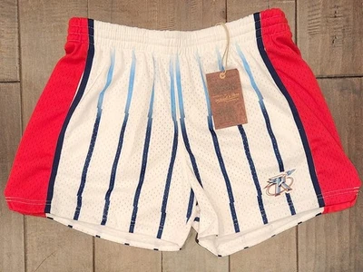 Pantalones cortos de baloncesto de malla Mitchell & Ness Houston Rockets para mujer talla XL $85 Foto 1 de 4