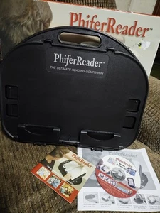 Phifer Reader Book Stand Holder The Ultimate Reading Companion Portable Open Box - Foto 1 di 10