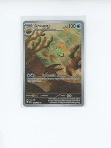 Pokemon TCG Scarlet & Violet 151 Omanyte 180/165 Illustration Rare IR - Bild 1 von 2