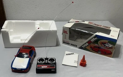 1991 Tyco R/C Radio Control Nissan 300ZX Remote Control In Box Tested Works Read - Image 1 of 4