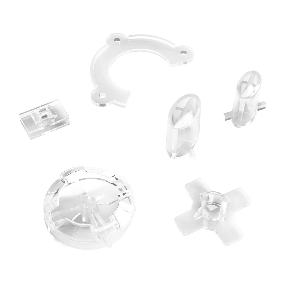 Sega Nomad Buttons Clear RetroSix Replacement Keys Console Mod - Image 1 of 1