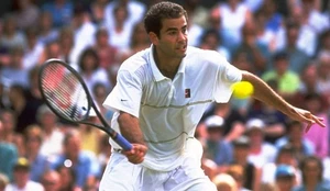 ● RARE PETE SAMPRAS WIMBLEDON 1999 TENNIS POLO SHIRT NIKE SIZE MEN'S ADULT L ● - Picture 1 of 23