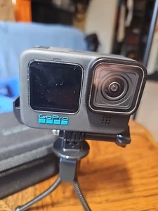 Sports GoPro Hero 11 Black 3x Batteries Case Tripod Glass Protector Fan SD CARD - Picture 1 of 13