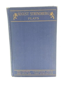August Strindberg Plays translated by Edith & Warner Oland 1912 HC / Vintage - Picture 1 of 17