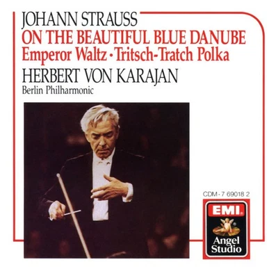 Johann Strauss - Herbert Von Karajan, Berlin Phil (CD, 1987, EMI) - Image 1 of 2