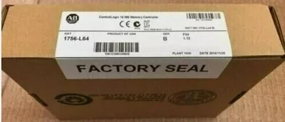 New Sealed Allen Bradley 1756-L64 SER B ControlLogix 16MB Memory Controller - Image 1 of 4