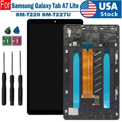 Reemplazar Para Samsung Galaxy Tab A7 Lite SM-T220 T227U Pantalla Táctil LCD Digitalizador Foto 1 de 4