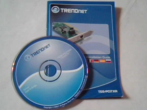 TRENDnet Installation Guide and driver User's CD TEG-PCITXR TEG-PCITXR Ver 3.1 - Picture 1 of 3