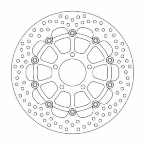 Fits Suzuki DL 1000 2002-2007 Moto Masters Halo Front Brake Disc - Picture 1 of 5