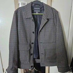 H&M A2 Jacket inspired Plaid Classic Jacket Medium - Picture 1 of 4