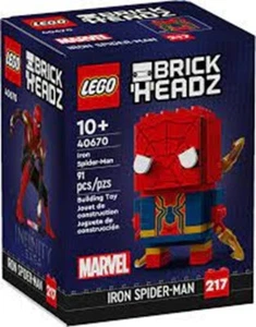 Lego BrickHeadz Iron Spider-Man 40670 Nuevo en caja - Imagen 1 de 9
