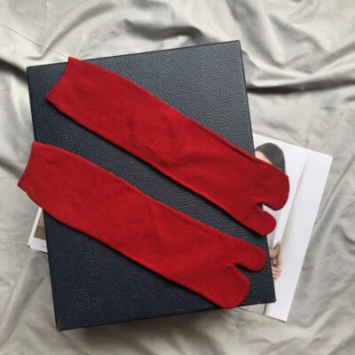 Mujeres Calcetines Punta Dividida Chanclas Japonesas Tabi Medias Dos Dedos Calcetines 113US Foto 1 de 4