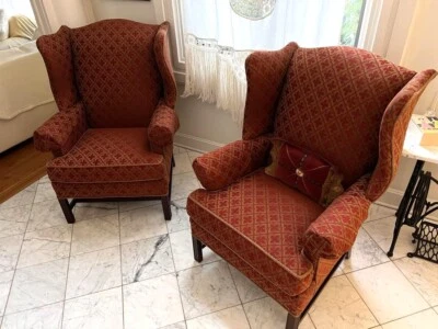 C.R. Sillas de diseño tapizadas Laine Fireside (juego 2)  Foto 1 de 2