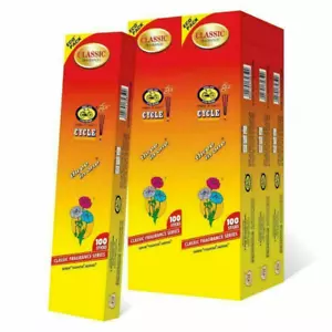 Cycle Brand Three in One Agarbathy Economy Pack Premium Incense - Picture 1 of 2