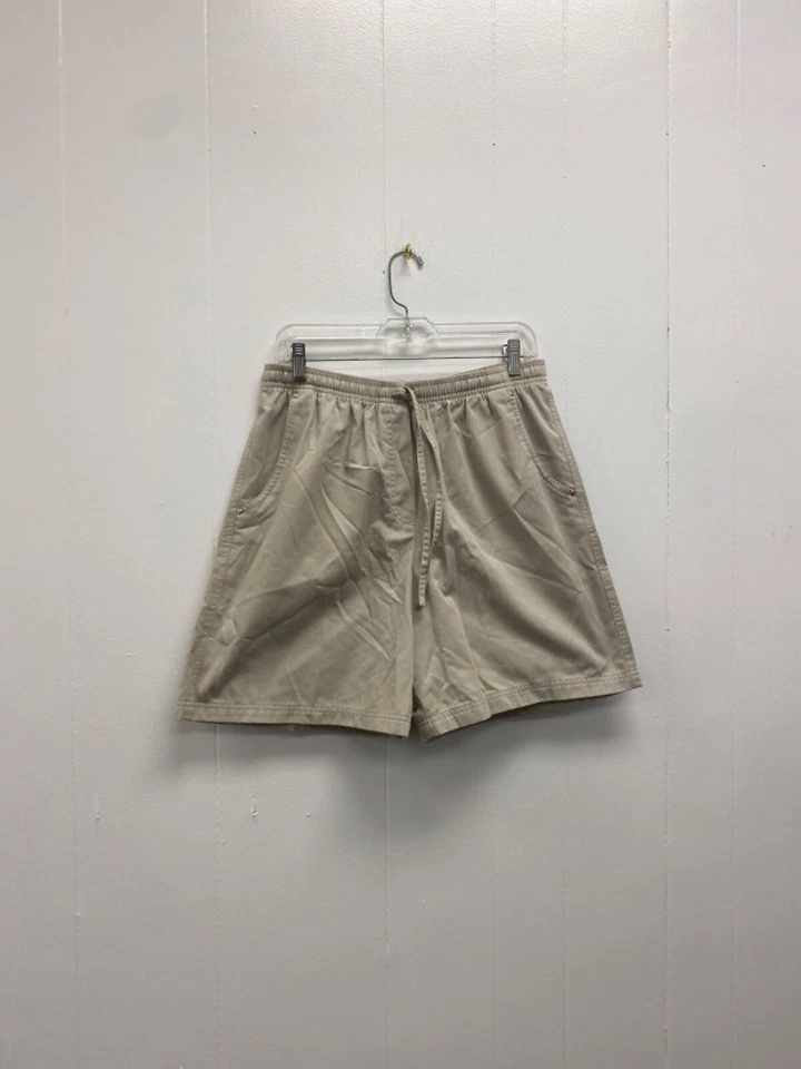 Pantalones Cortos Studio Works 14 Tostados Estilo Corto Cintura Elástica Damas Bolsillos Regulares  Foto 1 de 4