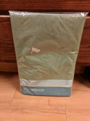 60" Round Vinyl Tablecloth - Image 1 of 2