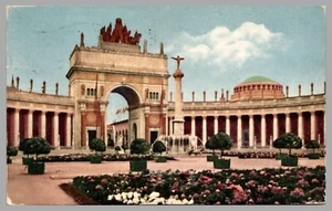 Arch Of Rising Sun Court Of Universe Panama Pacific Intl Expo San Fran CA 1915 - Picture 1 of 2