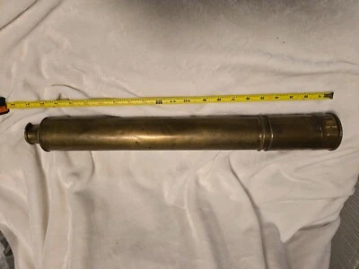 Антикварный телескоп-подзорная труба Spencer Browning & Co London Nautical Day or Night - Изображение 1 из 4