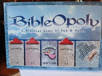 NEW BibleOpoly Board game Made in the USA 2-6 players A biblical game of fun - Image 1 of 4