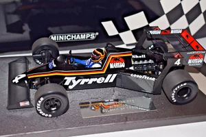 Minichamps Tyrrell Ford 012 Stefan Bellof #4 Formel 1 GP Belgien 1984 1:18 - Bild 1 von 6