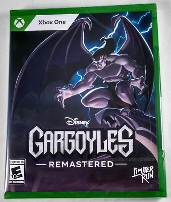 GARGOYLES REMASTERED Brand New XBOX ONE Game XB1 Limited Run Games #012 Disney - Image 1 of 4