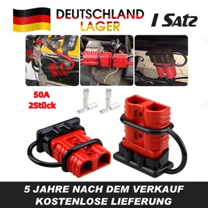 2 Stück Batterie stecker mit Kupplung Satz für Anderson Stromanschluss 50A - Bild 1 von 8