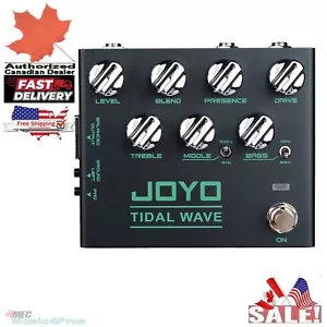 JOYO R-30 Tidal Wave Bass Guitar Pedal Preamp Overdrive +EQ + Noise Reduction CA - Picture 1 of 17