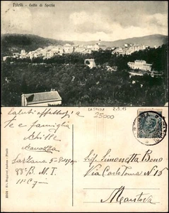 Pitelli (SP) - panorama - viaggiata 2.9.1915 - Bild 1 von 1