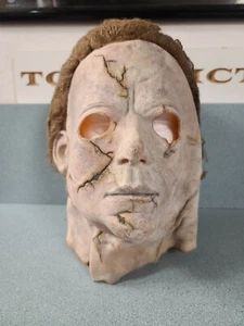 2008 Halloween vernarbt MICHAEL MYERS MASKE Erwachsene Sammlerstück NAG #8 selten - Bild 1 von 11