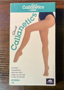 QUICK CALLANETICS LEGS TONING VHS NEW CALLAN PINCKNEY BARRE STYLE WORKOUT SEALED - Imagen 1 de 3