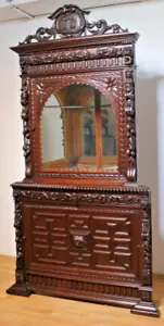 Eckschrank Anrichte Gründer Antik ca. 19 Jh. - Bild 1 von 12