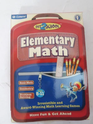 COSMI OFF 2 SCHOOL ELEMENTARY MATH SOFTWARE CD - Image 1 of 4