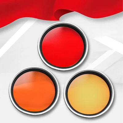 For Rolleiflex/Rolleicord Bay I Bay II Bay III Orange Yellow Red dimmer Filter - Image 1 of 4