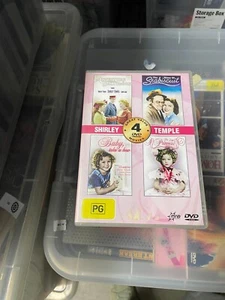 The Shirley Temple Collection (DVD 1934 4 discs) 4 movies Region 4 vgc t468 - Picture 1 of 1