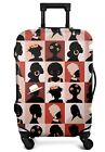 Luggage Cover Approved Cute Travel Suitcase Protector African American Elasti...