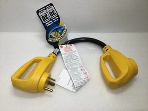 Camco Power Grip Camper/Wohnmobil 30-Amp Extender | TT-30P/TT-30R., 18 Zoll - Bild 1 von 7