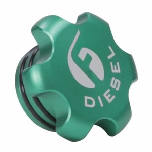 Fleece Billet Fuel Cap For 2013 – 2018 Cummins 6.7L Eco Diesel FPE-FC-1316-GRN - Picture 1 of 3