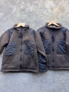 VTG 1990 Military 2 Pc. BundleBuffalo Jackets M/L Fleece Vanderbilt Shirt Co - Picture 1 of 6