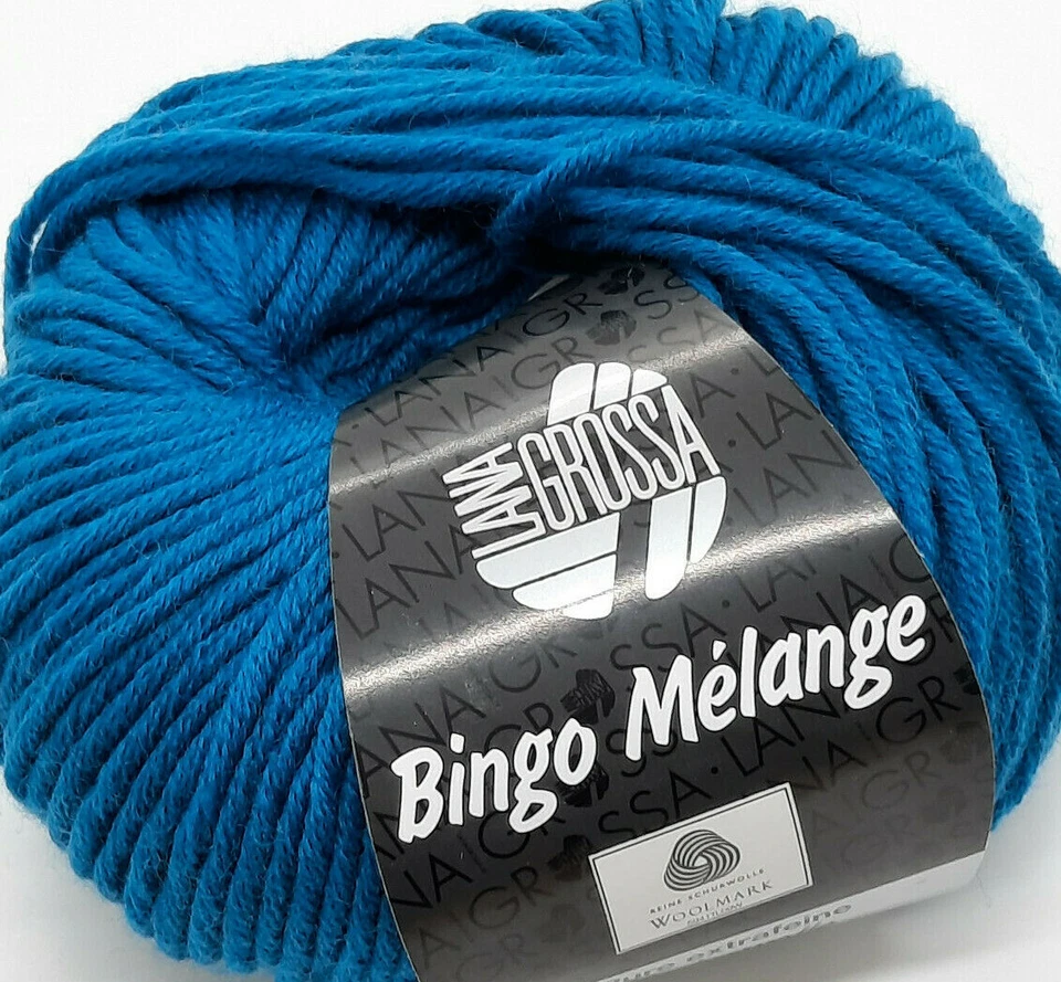 (110 € /kg): 50 g LG Bingo Mélange, Partie  1710  Fb. 225 petrol # 5595 - Bild 1 von 1
