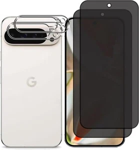 For Google Pixel 9 / 9 Pro / XL Screen Protector + Camera Lens Privacy Anti-Spy - Picture 1 of 12