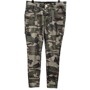 Country Denim Womens Multicoloured Camo Cargo Jeans Size 7 - Picture 1 of 7