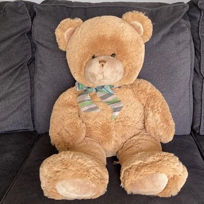 First & Main Brown Plush Teddy Bear Medium Dean 15” Sitting Soft NWT - Image 1 of 4